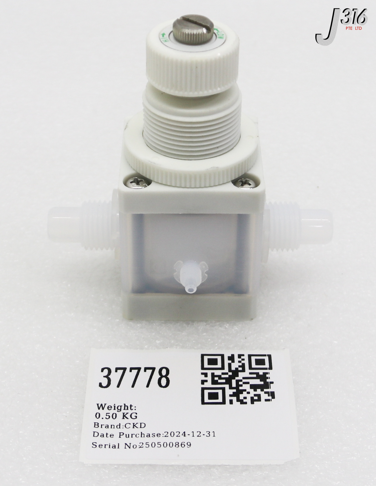 ：.： 37778 CKD VALVE 0.7MPA PMM20-15BUR-HG-TC | eBay